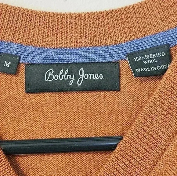 Bobby Jones 100% Merino Wool Size Medium EUC - Picture 4 of 6